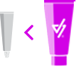 Vtama tube next to generic cream tube